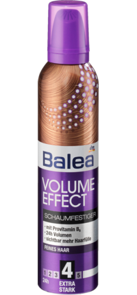 Volume effect. Пена для волос Balea. Балеа волюм. Балеа волюам спрей для волос. Балеа мусс для тела.
