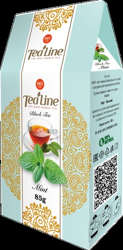 чай opo с мужчиной на пачке. Tea line.