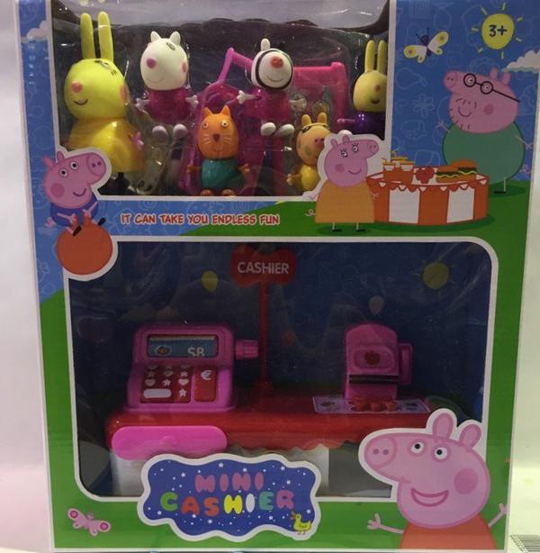 свинка пеппа. свинка пеппа. свинка пеппа магазин. свинка в магазине. Maxi пазл пеппа.