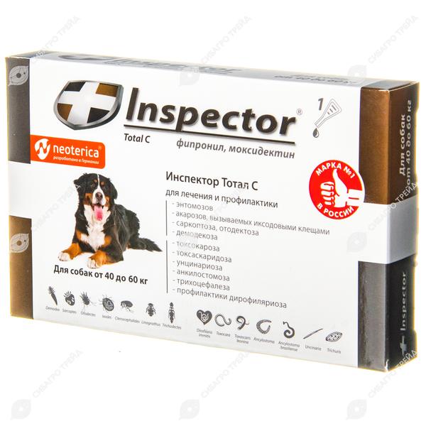Инспектор для собак состав