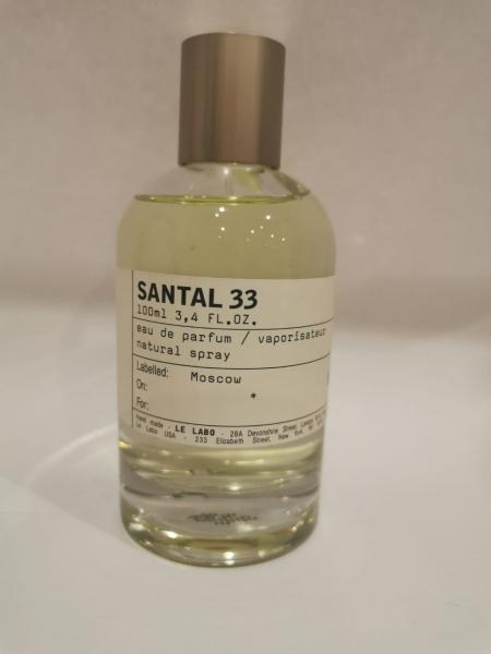 Флер де сантал атар. Духи le Labo Santal 33. Santal 33 100 ml. Le Labo Santal 33 оригинал. Духи le Labo Santal 33 летуаль.